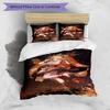 3pcs Duvet Cover Set (1*Duvet Cover + 2*Pillowcase, Without Core), Genshin Impact Print Bedding Set, Bedroom Decor, All‑Season, Birthday Gift