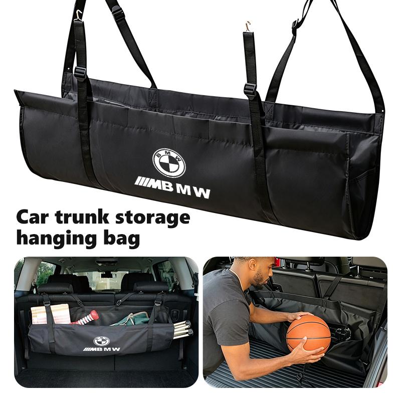MXUI1 Universal Car Trunk Organizer Oxford Cloth Hanging Storage Bag For BMW M Performance Alpina M3 M5 M6 X1 X3 X4 X5 G20
