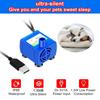 Water Pump Pet Cat Water Fountain Pump with LED Light - Replacement Motor for Cats Dogs Water Dispenser - USB Plug Pet Accessory