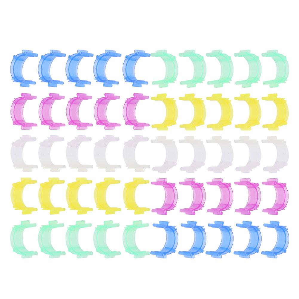 50Pcs Spool Clips Thread Control Holder Spool Storage Clip Anti‑Dropping Bobbin Buddies