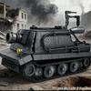 RW61 Sturmtiger Tank DIY Military MOC Army Main Battle Tank Soldiers Building Blocks Bricks Set For Children Boys Gifts