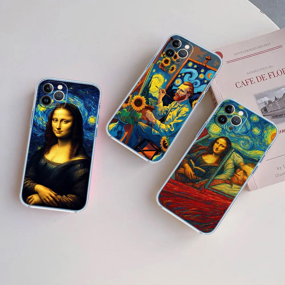 BF101 Starry Night Van Gogh Painting Phone Case for Motorola Moto G7 G8 G9 G84 G85 G73 G24 G15 Z2 Play Power Plus