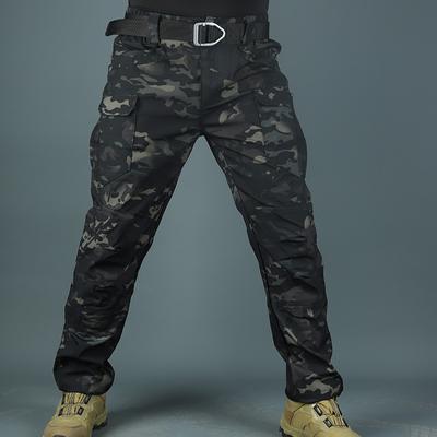 Tactical Camouflage Joggers Outdoor Ripstop Cargo Pants Working Clothing Hiking Hunting Combat Trousers Men's Streetwear