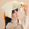 Haberly Duck Costume for Halloween, Cosplay, Events, Costumes, School Festivals, Fluffy Cap, Cold Weather Protection, Earmuffs, Snow Country, Photo