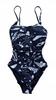 Y8741 Arena Triangle Butterfly One-Piece Swimsuit S
