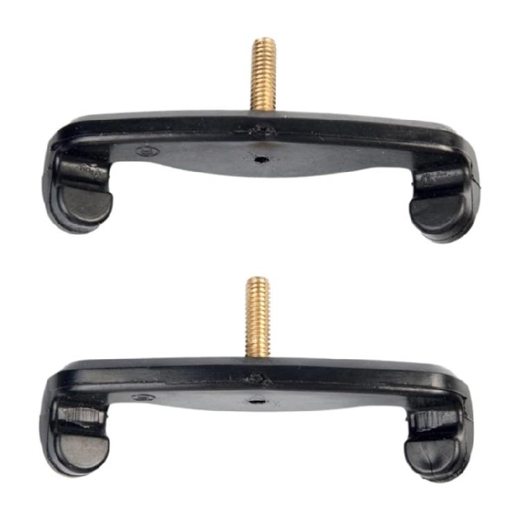 10PCS Universals Violin Shoulder Rest Feet Legs Nonslip 3/4 4/4 Size Violin Adjustable Shoulder Rest Silicone Feet