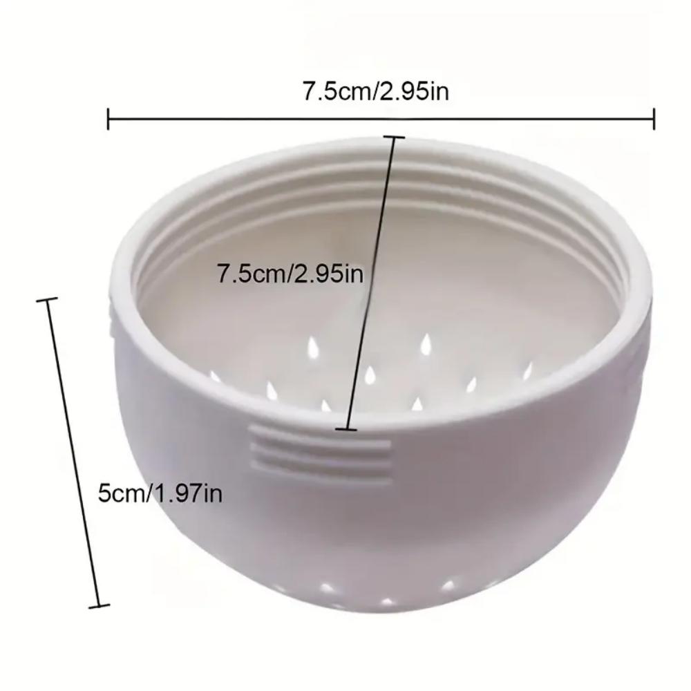 Kitchen strainer, multi-purpose mini strainer, portable mini can drain, silicone material, for draining chickpeas and canned fru