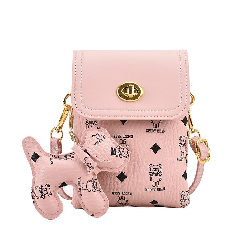 Hong Kong Typhoon Cigarette Box Bag New Trendy Vertical Small Square Bag White Shoulder Crossbody Mobile Phone Bag Women's Bag