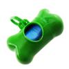 Pet Dog Bone Shape Garbage Waste Clean-up Bag Dispenser Box Carrier Holder Case
