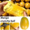 Farbwechselnde Mango Handgefertigte Kugel Fertigprodukt Squishy Knisterndes Geräusch Knusprig Und Laut Stressabbau DIY Weichgummi Spielzeug