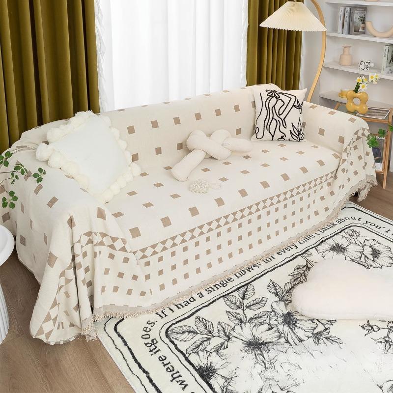 Chenille Sofa Cover Cloth, All-purpose, All-purpose, All-around Sofa Towel, New Three Seat, One Noble Consort Sofa Blanket