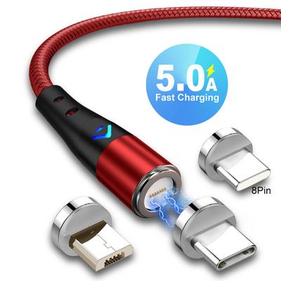 2P-ST Magnetic 5A Ultra Fast  USB Type-C Plug Magnetic Charging Cable