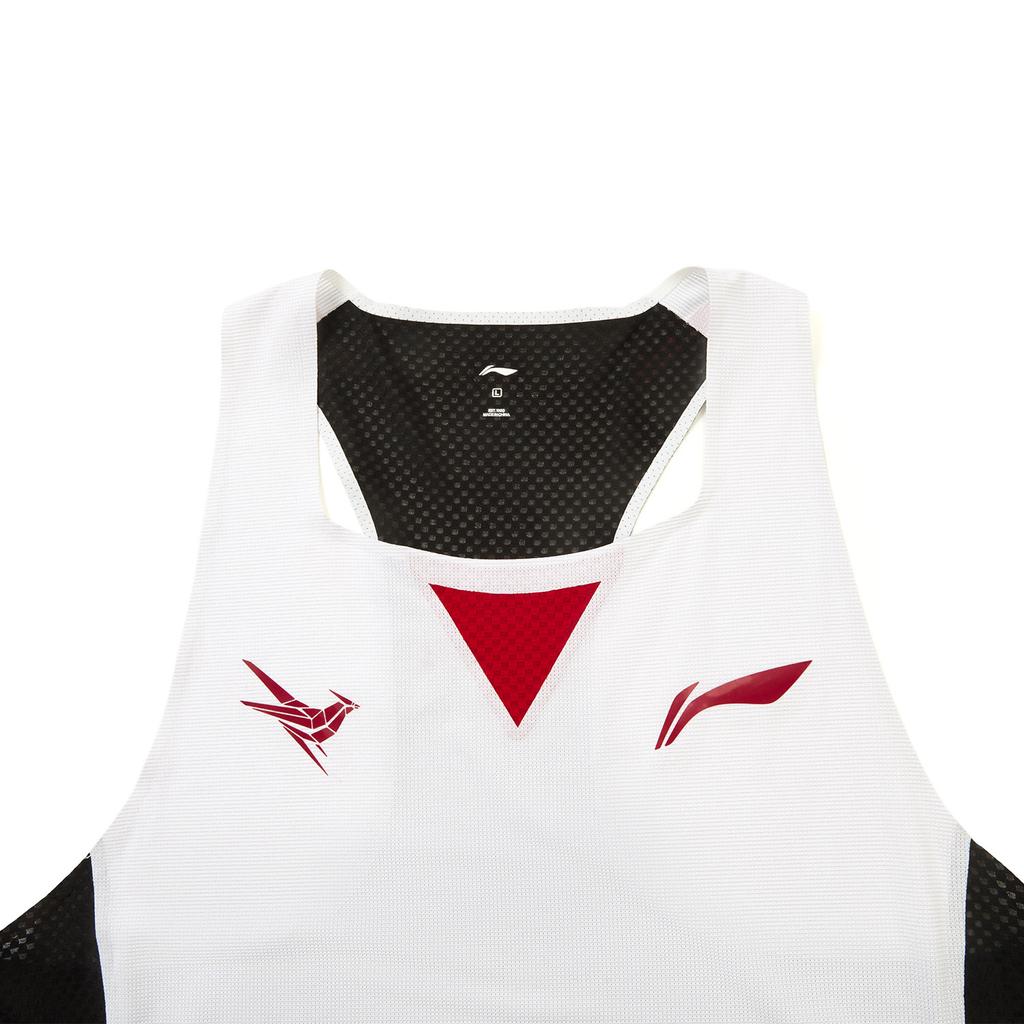 Li Ning Running Series Slim Fit Logo Pattern Running Vest Men Vests AAYW199-6