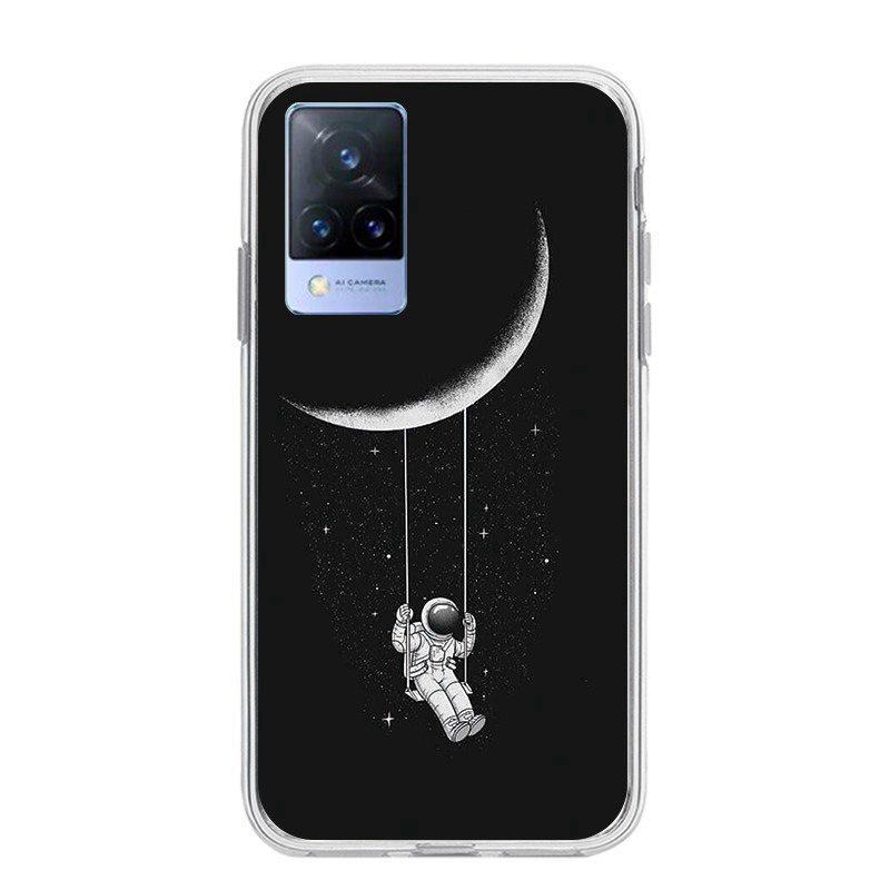 Cover Per VIVO Y21, Y21S E Y33S - Custodia Antiurto Sottile Con Stampa Cartoon, Morbida Al Silicone, Adatta Per Ragazze