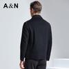 Antonio Men's Sheep Wool & Cashmere Business Casual Jacket