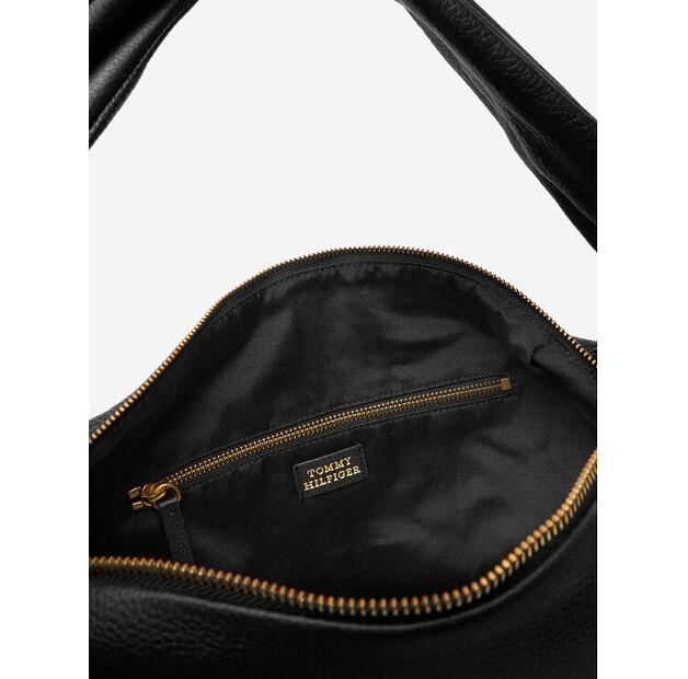 Tommy Hilfiger City Leather Hobo Bag