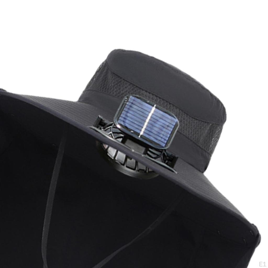 Cooling Fan Hats Solar Hat Fishing for Beach Outdoor Activities Sports