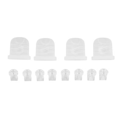 8pcs Duckbill Valves And 4pcs Silicone Diaphragm Compatible For S32 Breastfeeding Pump Replacement Accessories