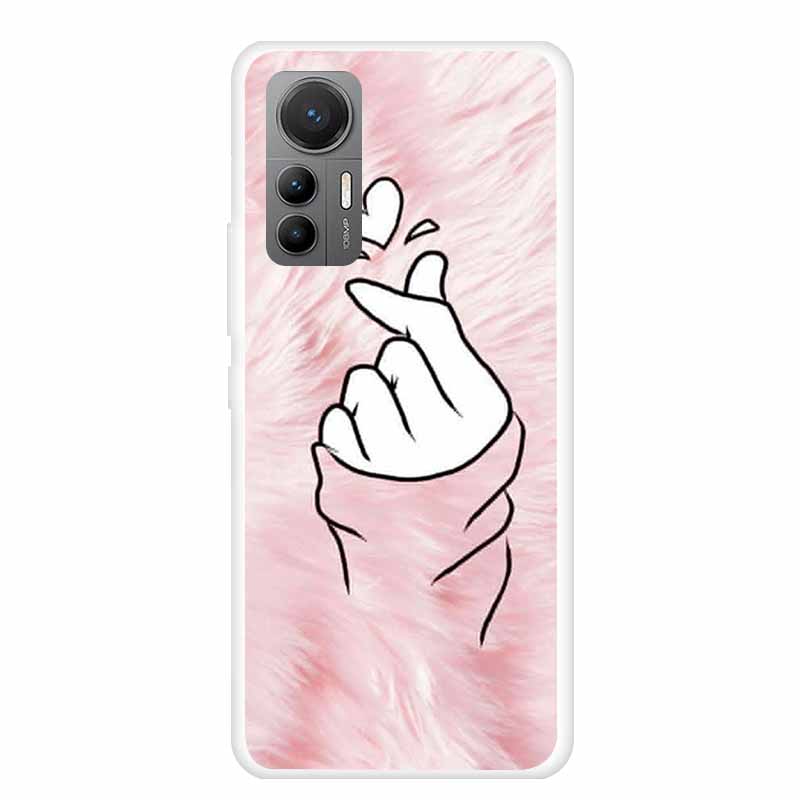 For Xiaomi Redmi K50 Ultra Case Christmas Soft Silicone Back Cover Phone Case for Redmi K50 Extreme Edition Clear Cartoon Funda