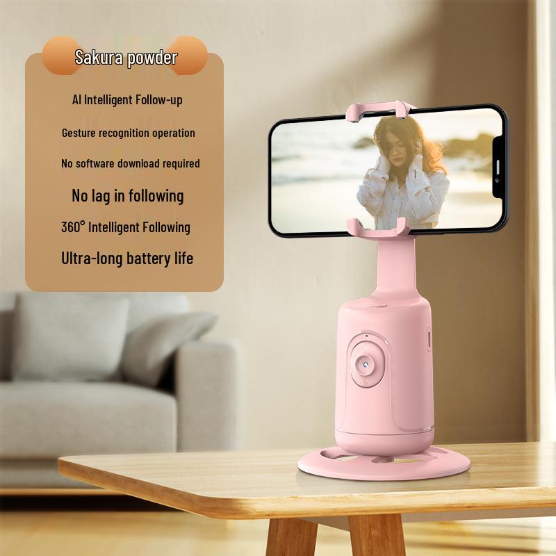 

Smart 360° AI Face Recognition Gimbal for Live Streaming & Selfies