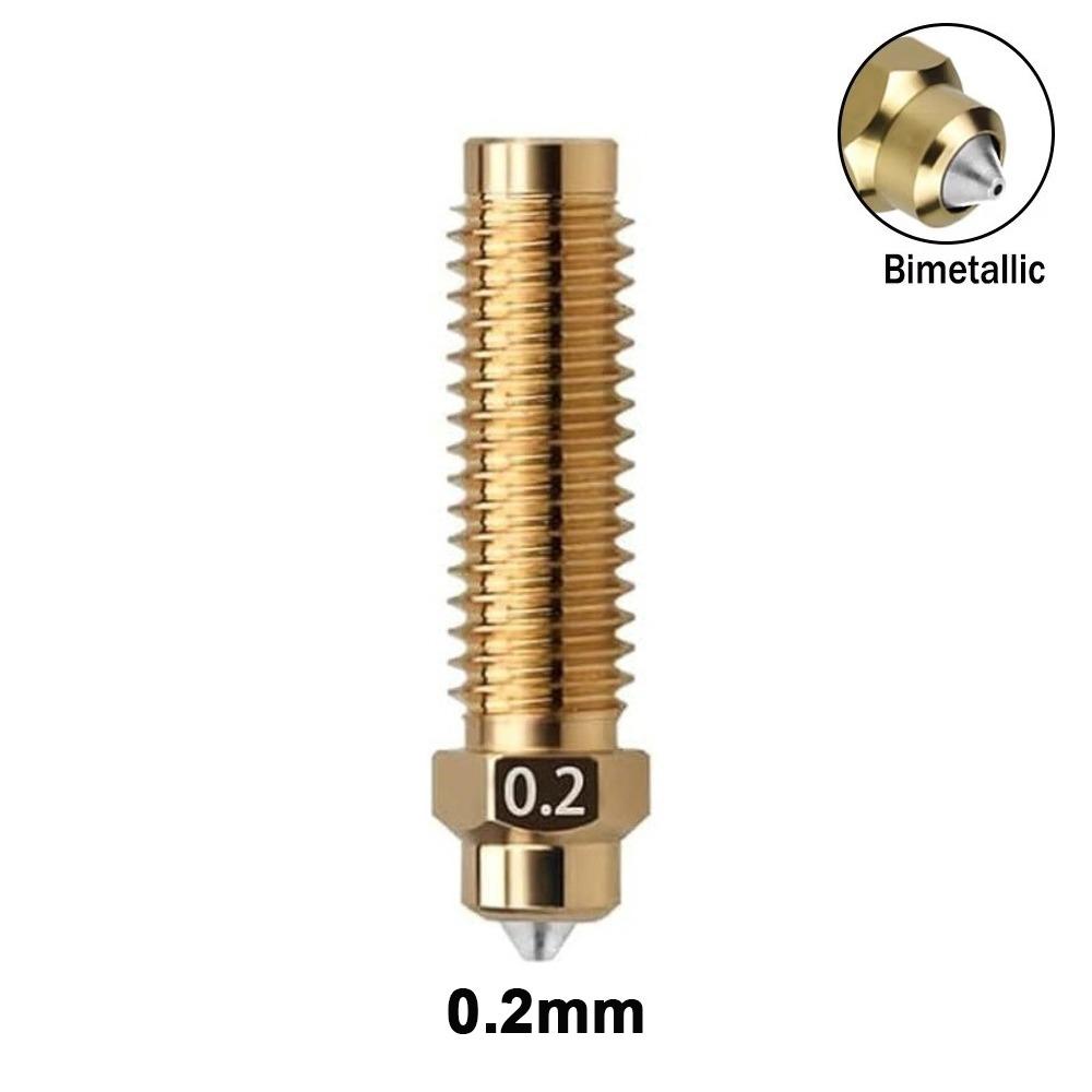 1pcs Brass Ceramic Hotend Nozzle Bimetallic Upgrade Parts Hotend Kit for Elegoo Centauri Carbon