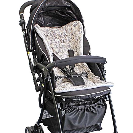 Napolex Disney Baby Mickey Mouse Stroller Cushion Suitable for All Protects Stylish Monochrome Baby Mat, Clean, Washable, Seasons, Baby, Design, Gift,