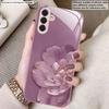 Gradient colored flowers For Samsung A01 A02 03 Core 04 05 06 10 12 13 14 5G 15 16 M02 12 Note 8 9 10 20 glass Ultra phone case