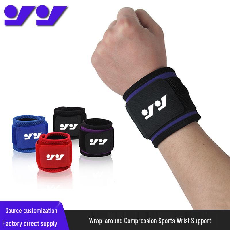 Thin Sweat-Absorbent Wristband: Compression Support for Basketball, Weightlifting, Badminton, Volleyball, Fitness