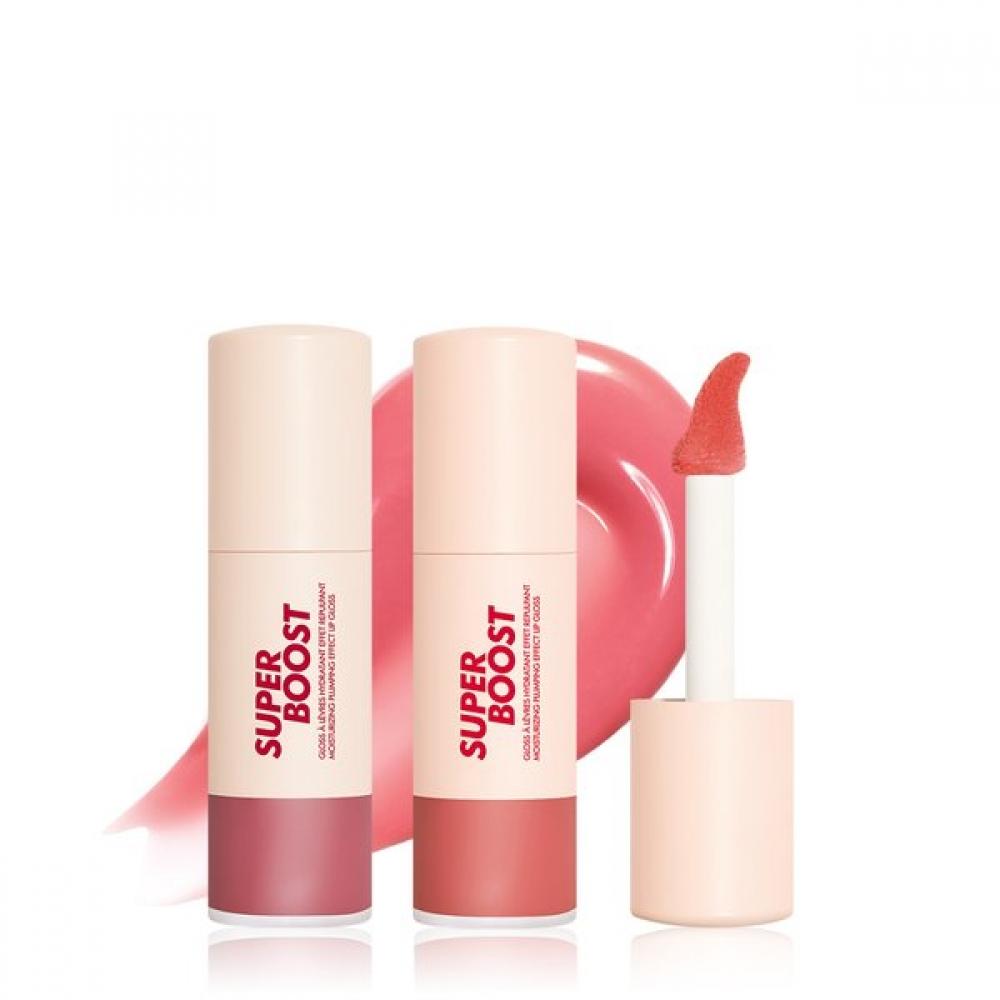 Make Up For Ever New sUper Boost Lip Gloss Duo Set 07 Limitless Brown/07 Limitless Brown