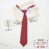 Tie Plaid Women Free Knotting Student College Style Japanese Short Uniform School Uniform Accessories Lazy