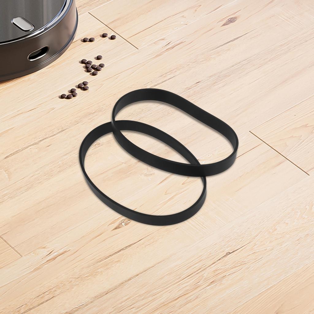 High Quality Belts Vacuum Cleaner 2pcs Black Cleaning