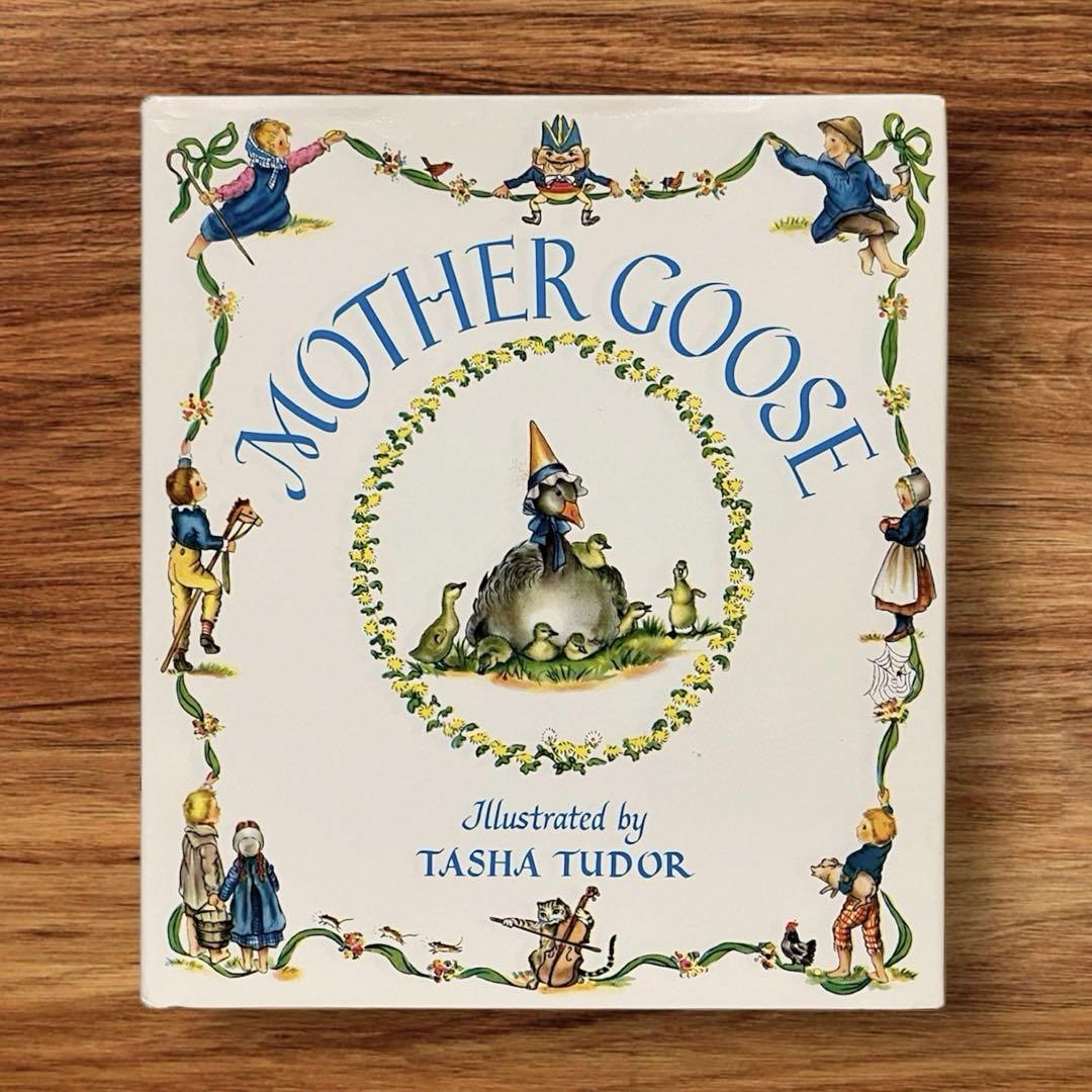 

[USED] Rare foreign book MOTHER GOOSE Tasha Tudor picture book 70 s