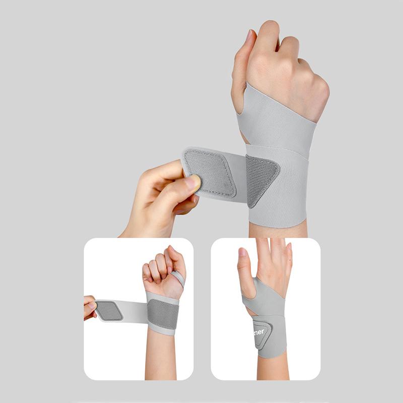 1 Stück Verstellbare Dünne Fixierte Spandex Sport Handgelenkschutz Verstauchung Handgelenkbandage Sehnenentzündung Mit Klettband Armband Gelenkbandage