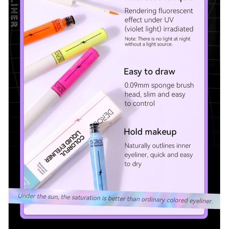 DEROL - Linear Lightning Colorful Liquid Eyeliner - 5-8