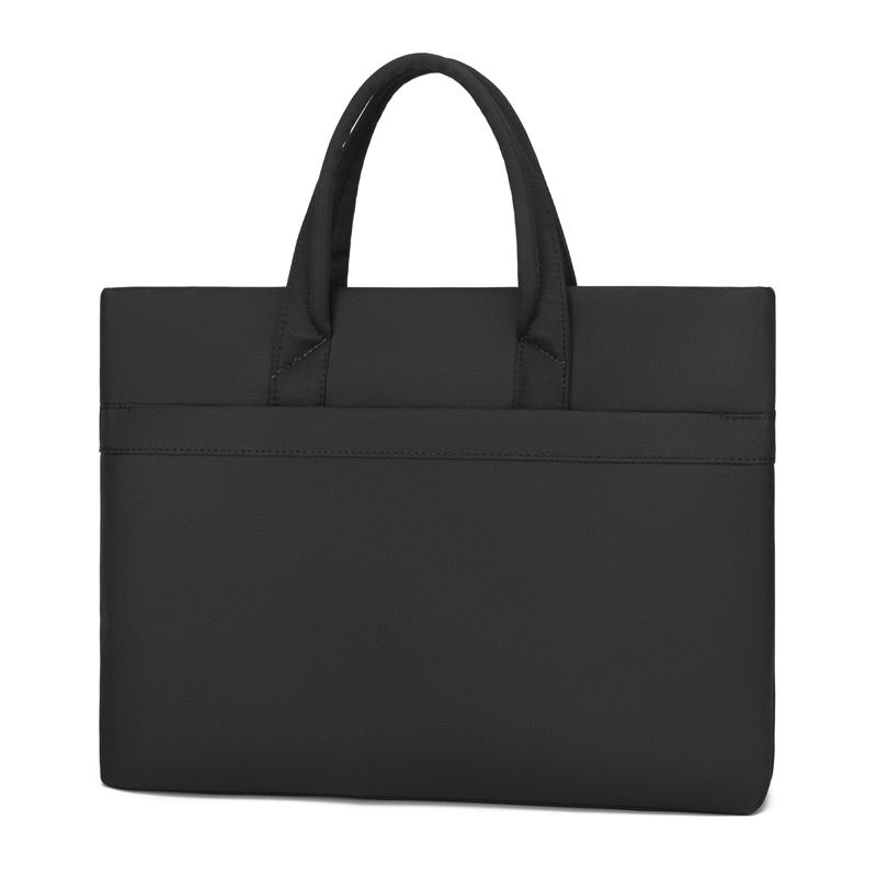 Briefcase men's high-end designer large-capacity civil servant men's meeting computer bag