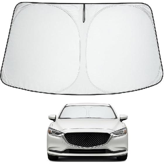 Proadsy 2025 Upgrade Front Windshield Sun Shade Foldable RAV4 Sunshade Protector Fit -2025 RAV-4 SUV Crossover, TRD Off-Road, LE XLE Premium Limited