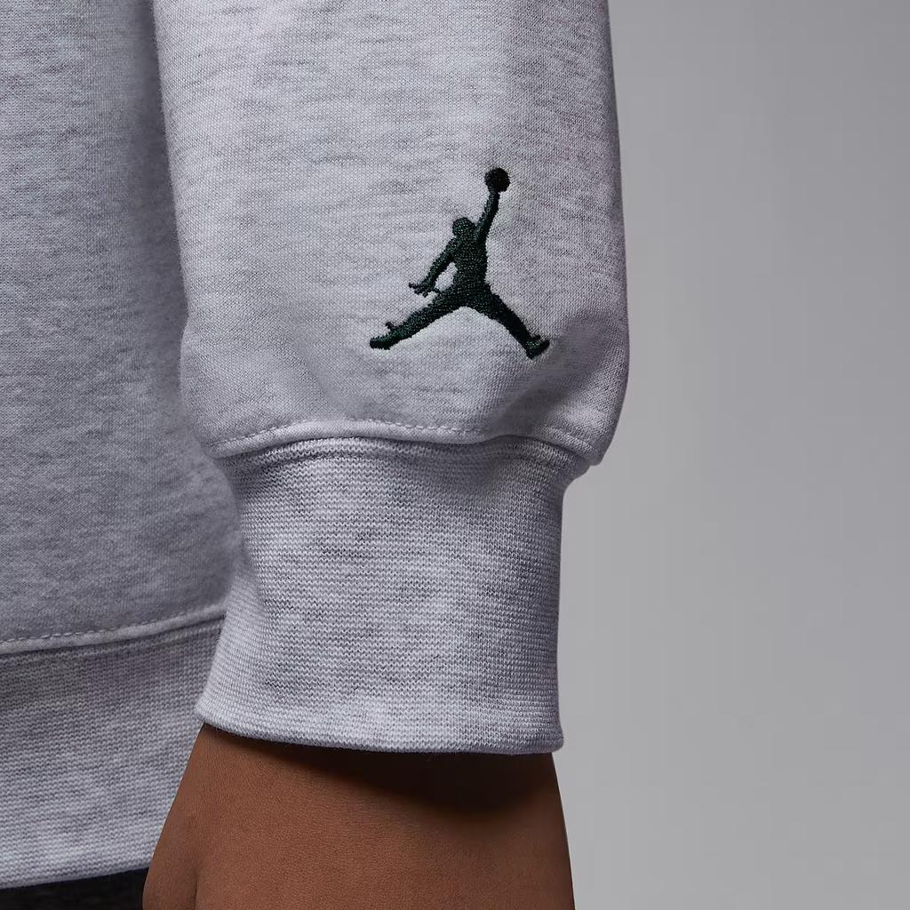 Jordan Resort Crewneck Long Sleeve Pullover Print Kids Tops IQ9985-051