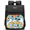 Smurf Anime Backpack Student Schoolbag Computer Bag