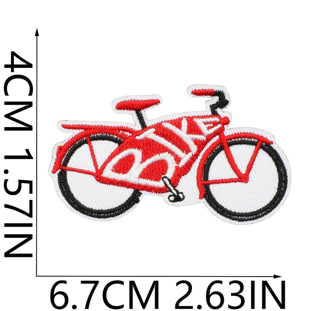 Star Watermelon Embroidery Cloth Sticker Football Patch Sticker Clothes Decoration Basketball Mushroom Shrimp Computer Embroidery Chapter Sticker