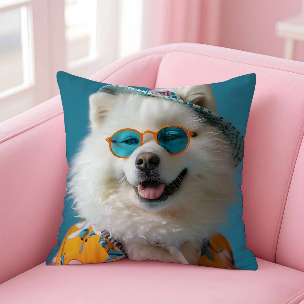 Vibrant Animal Bubble Fashion Tiger Pillow Case Pattern Printing Pillowcase Living Room Sofa Cushion Cover Bedroom Room Decor