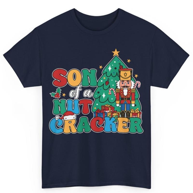 

Son Of The Nutcracker Funny Christmas Adult Humor Men S Cotton T Shirt - Men s Summer Cotton Graphic Tee S разноцветный