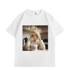 Grappig Poppengezicht Meme Grafische T-shirts Mannen Vrouwen Kleding Hoge Kwaliteit Mode T-shirts Zomer Casual Los Korte Mouw T-shirts