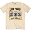 ZZ Top 'Very Baddest' Vegas Gold T Shirt - NEW