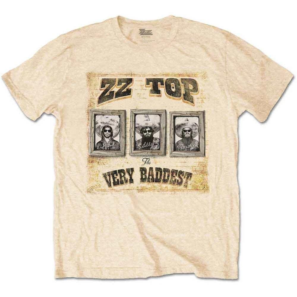 

ZZ Top Very Baddest Vegas Gold T shirt - NEW L