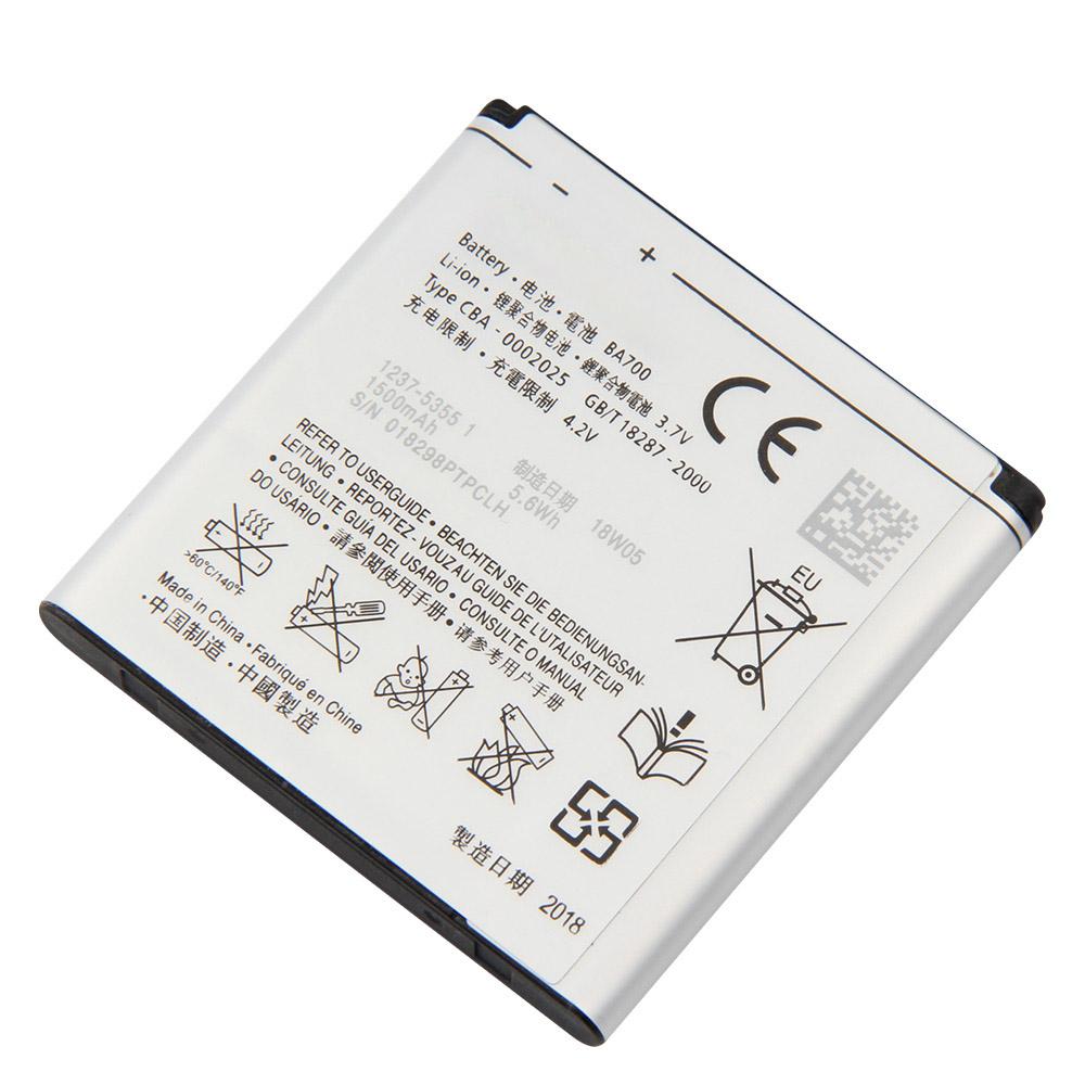 Replacement Phone Battery For SONY ST18i MT15i MT16i MK16i MT11i ST21i ST23i BA700 Battery 1500mAh