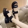 Sports sandals women's new summer with muffin platform casual fashion beach women's shoes
