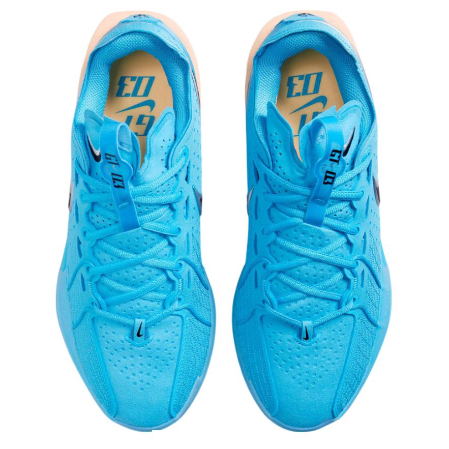 Nike Air Zoom GT Cut 3 Blue Fury Unisex-Sneaker Schwarz Mandarine-Tint DV2913-404