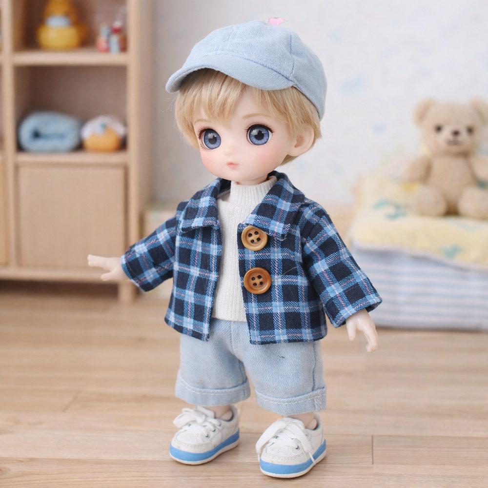 Casual Wear High-end Dress Up 20 Styles Rompers T-shirt Hat 16~17cm Doll Clothes  for 16~17cm Doll
