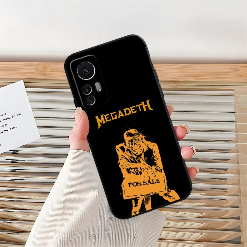 M-MegadethS Logo Skull Metal Phone Case For Xiaomi 15 13 14 10 12 11 Pro POCO F6 X6 X3 F5 X5 Pro Lite Ultra Shell Coque