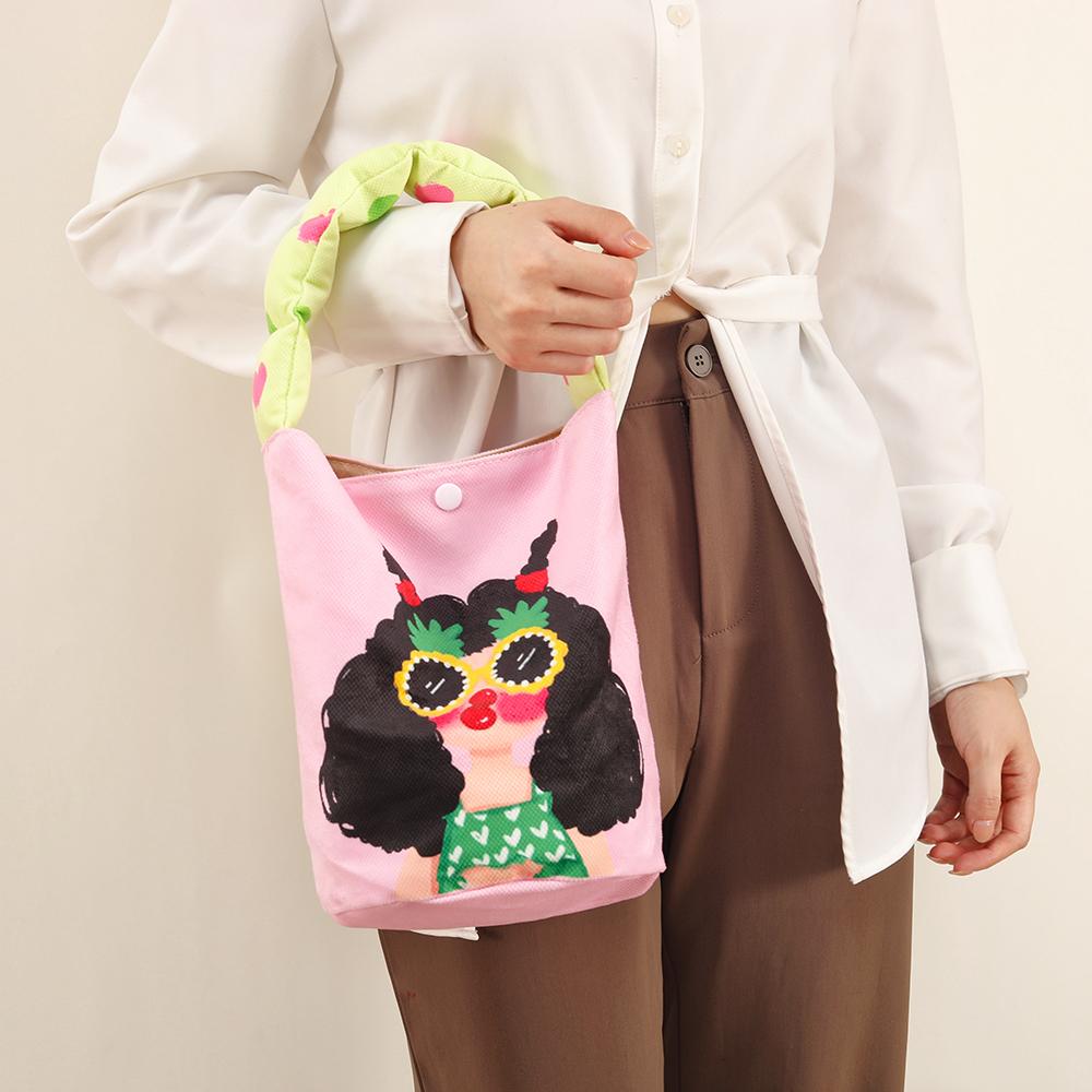 Handbag Small Tote Bucket Bag High-End Mini Crossbody Cute Little Girl Pet Bag Handheld Bag